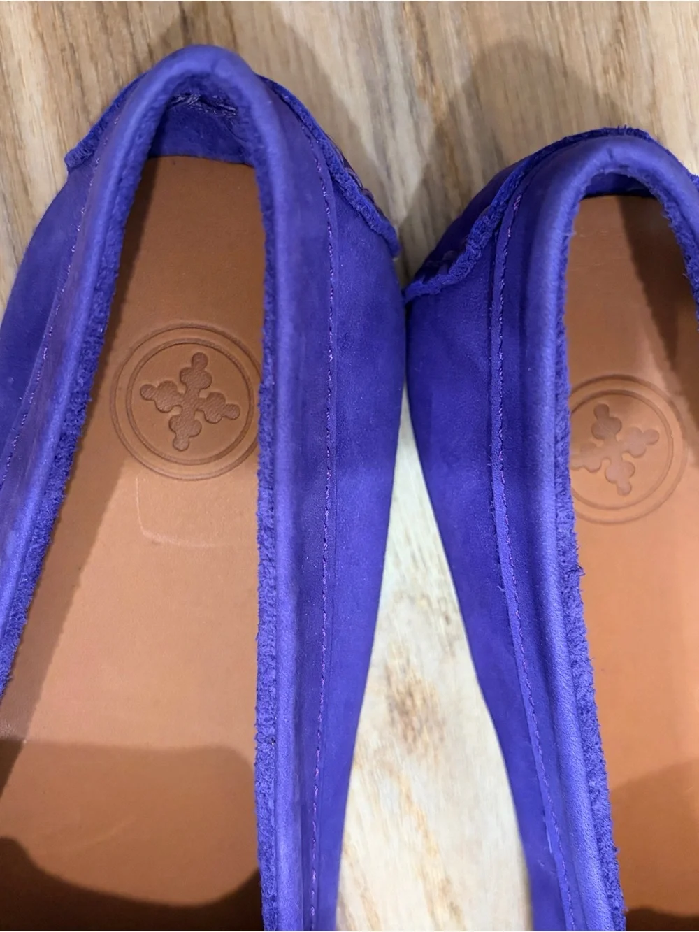 Purple Suede Penny Loafers - Charleston Shoes
